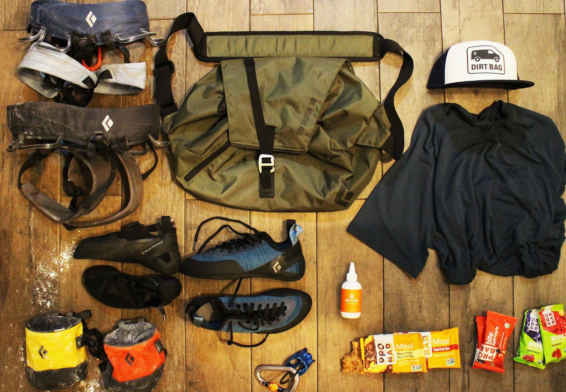 Gym Climbing Setup