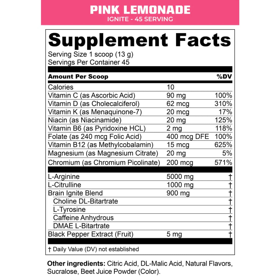 IGNITE-PINK LEMONADE-SCOOP