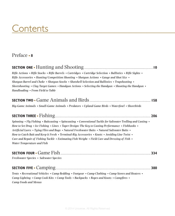 CMPL OUTDOORS ENCYCLOPEDIA
