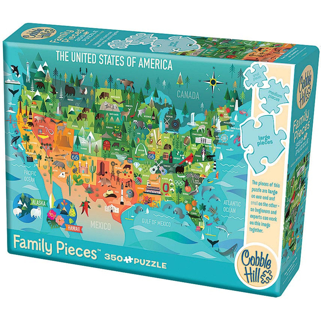 UNITED STATES OF AMERICA PUZZLE