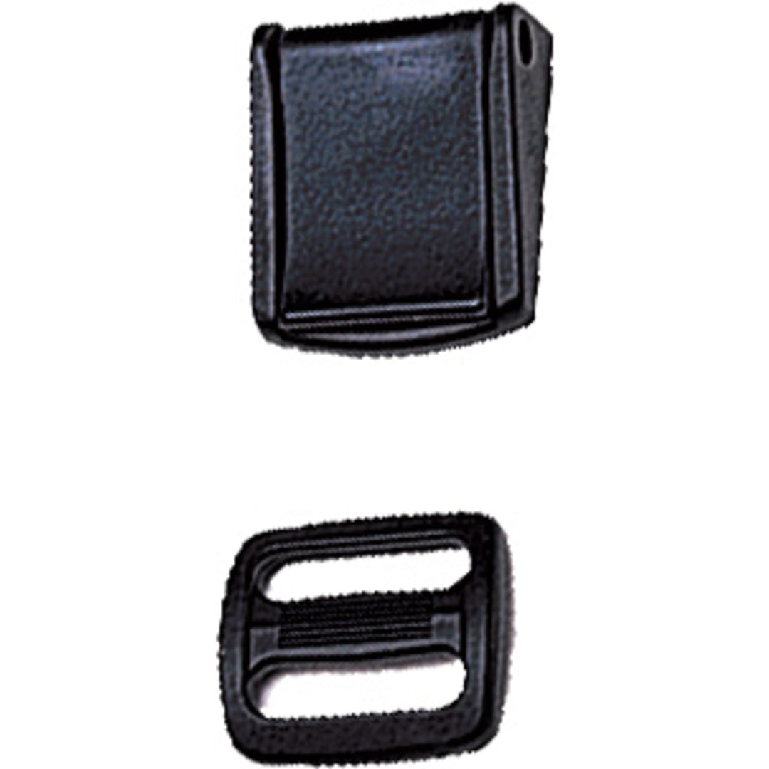CAM LOCK BUCKLES WITH TRI-GLIDE SLIDER