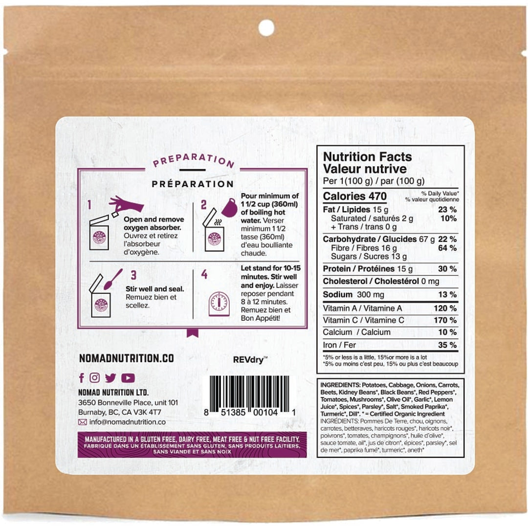 Nomad Nutrition Entrees