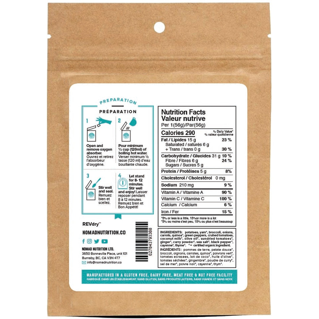 Nomad Nutrition Entrees
