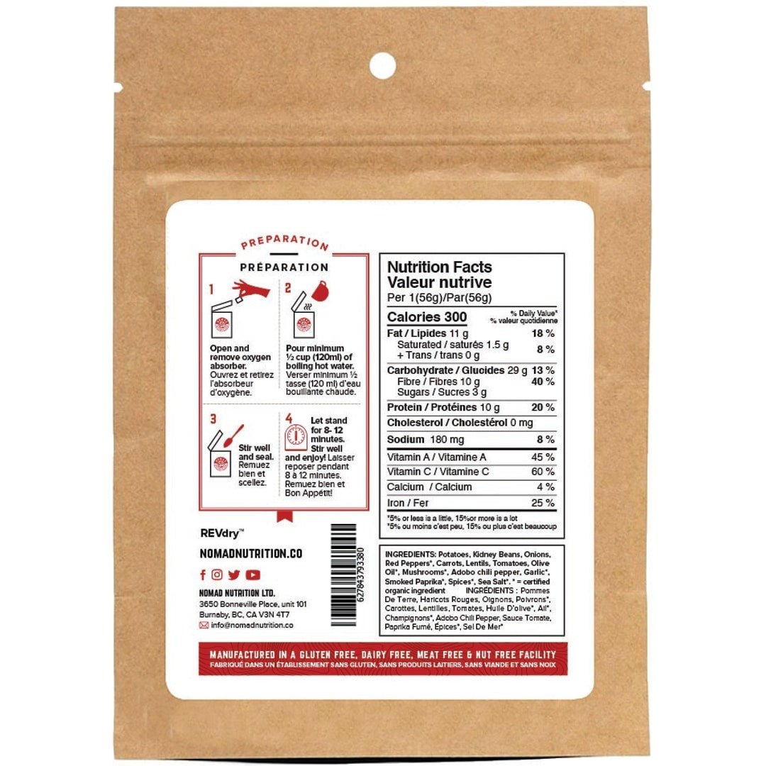 Nomad Nutrition Entrees