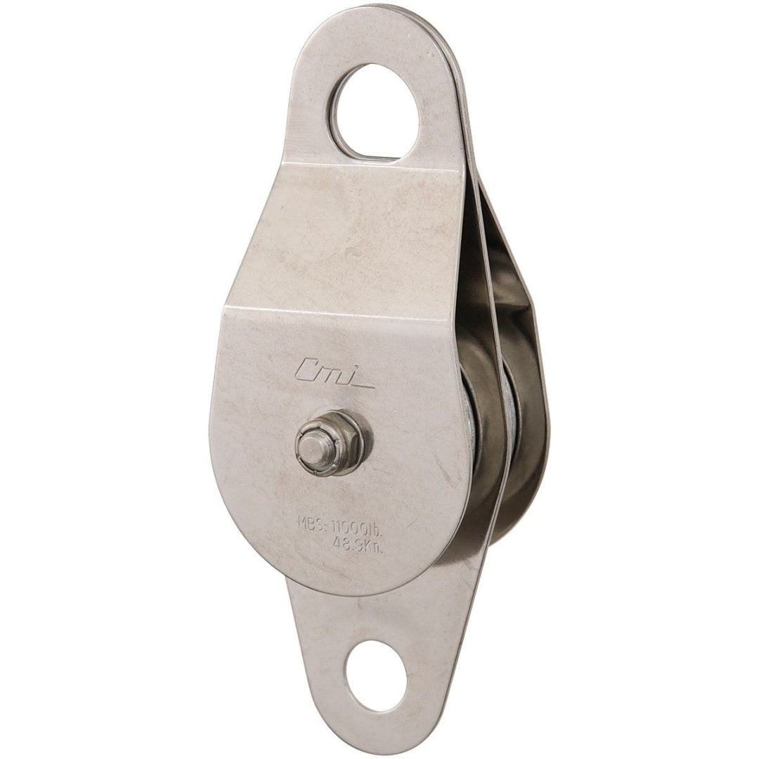 CMI 2" Dual Pulley SS