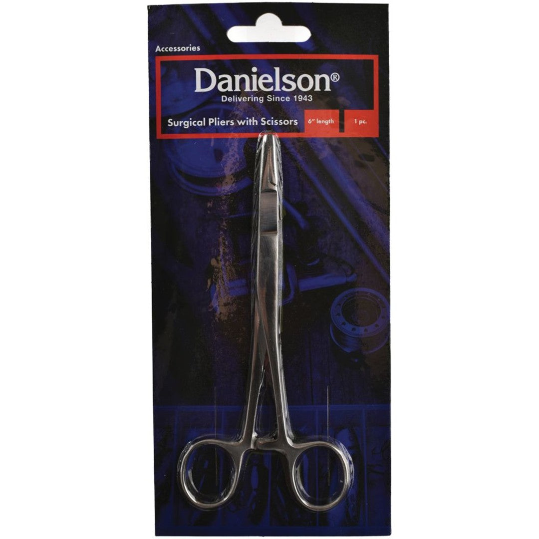 Plier Hemostat W/Scissors 6"
