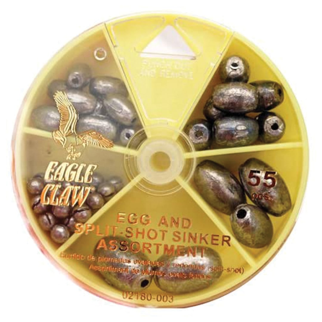 Egg Sinker And Split-Shot Asst