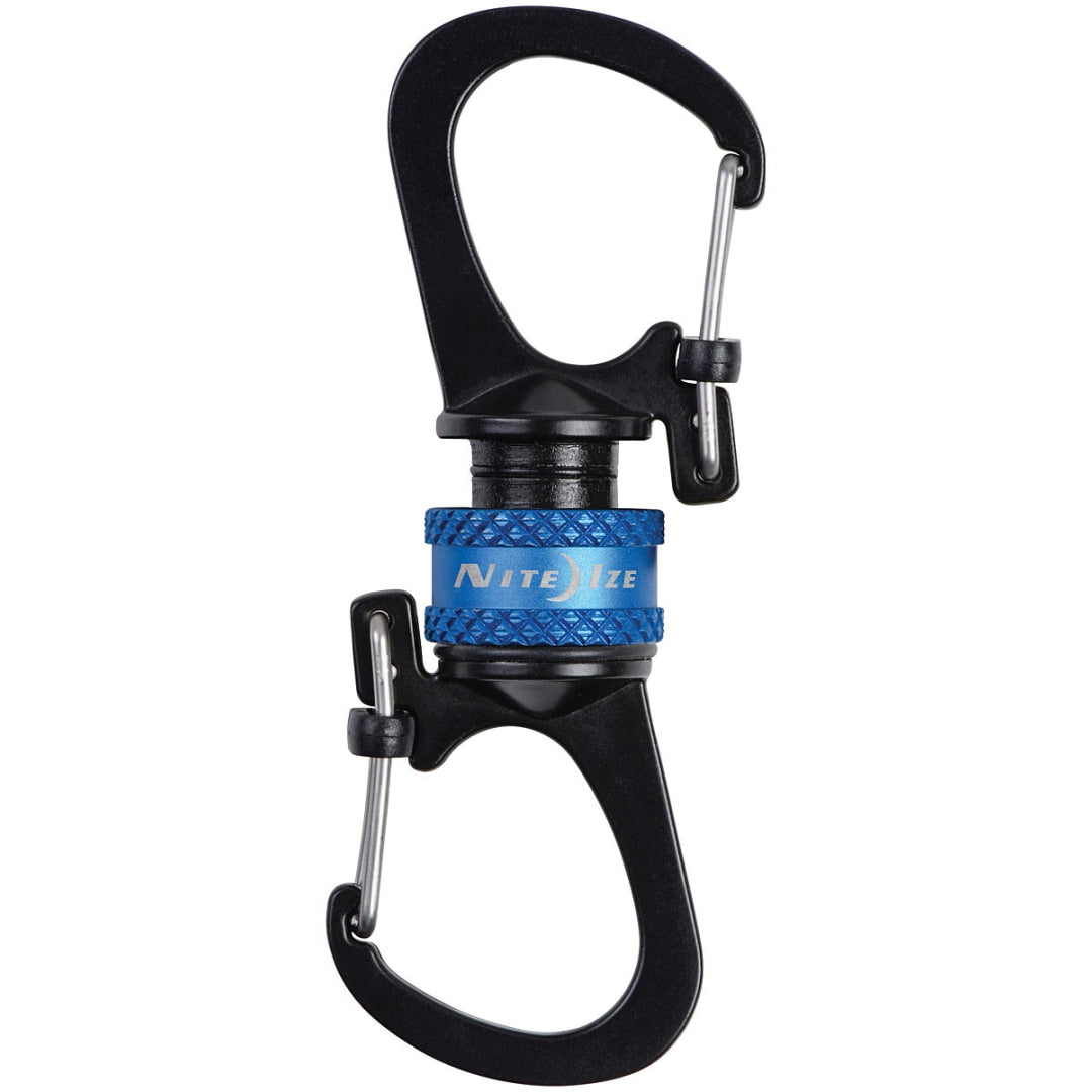 360° MAGNETIC LOCK DUAL CARABINER