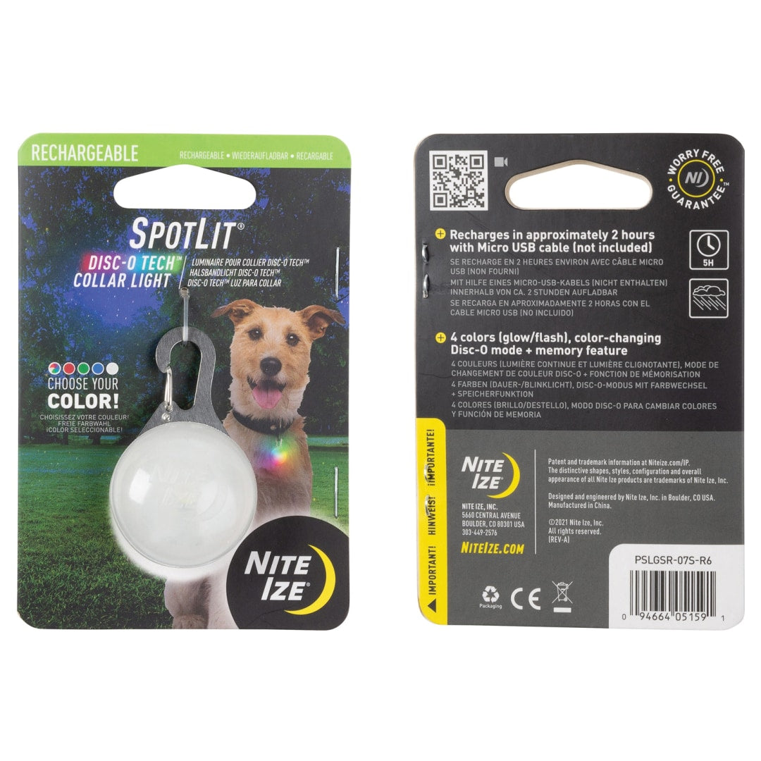 SPOTLIT RECHARGE COLLAR LIGHT