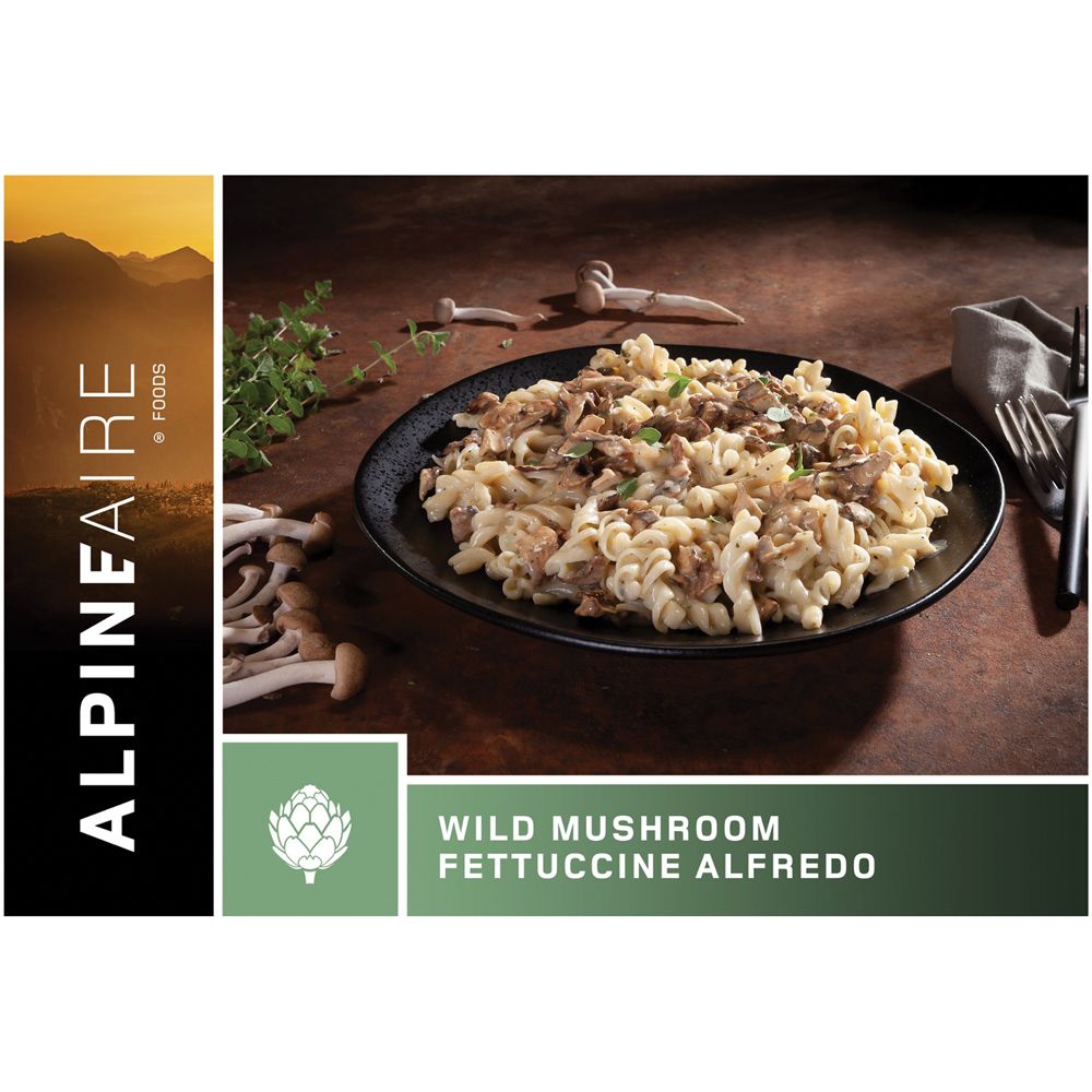 WILD MUSHROOM FETTUCCINE ALFREDO