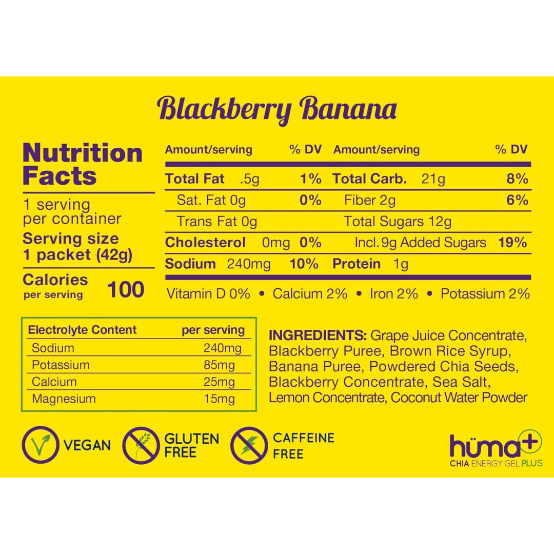 HUMA GEL BLACK BERRY BANANA