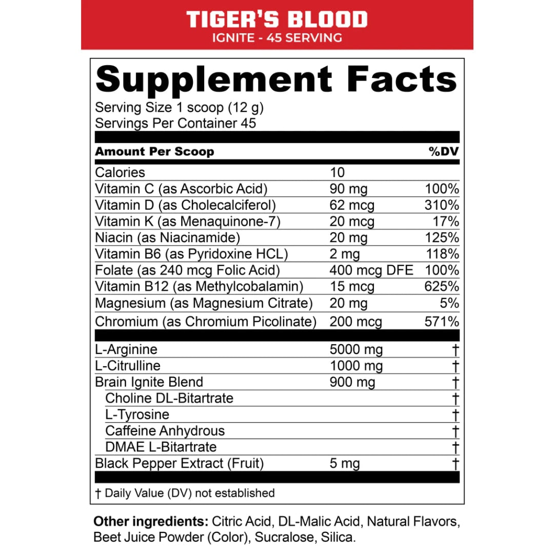 IGNITE-TIGERS BLOOD-SCOOP