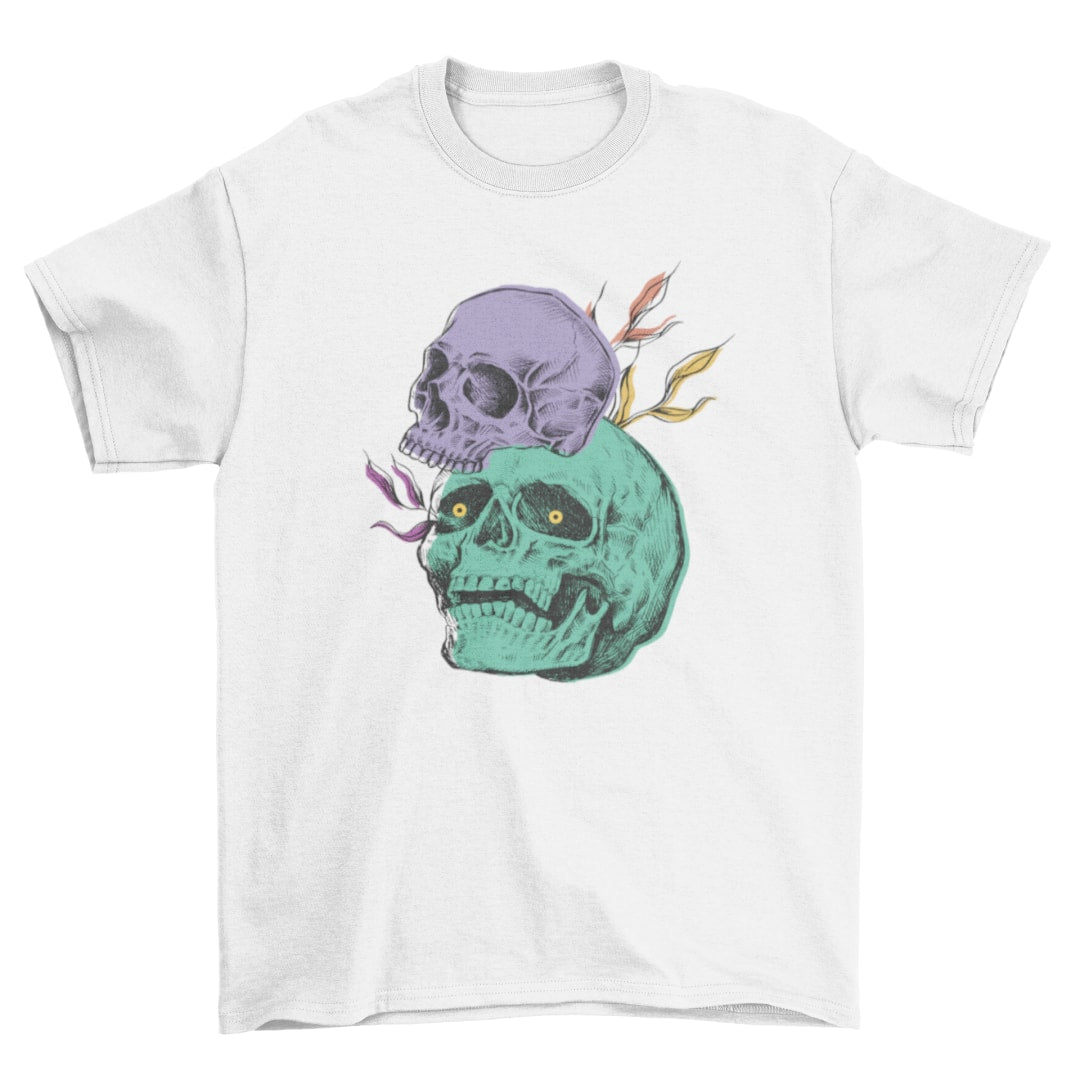 Creepy skulls t-shirt