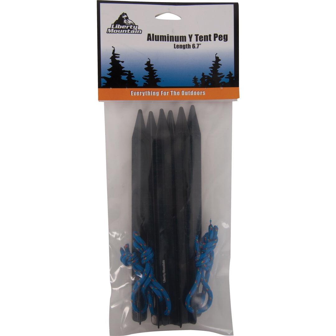 ALUMINUM TENT PEGS