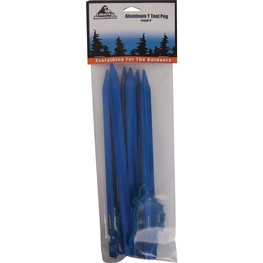 ALUMINUM TENT PEGS