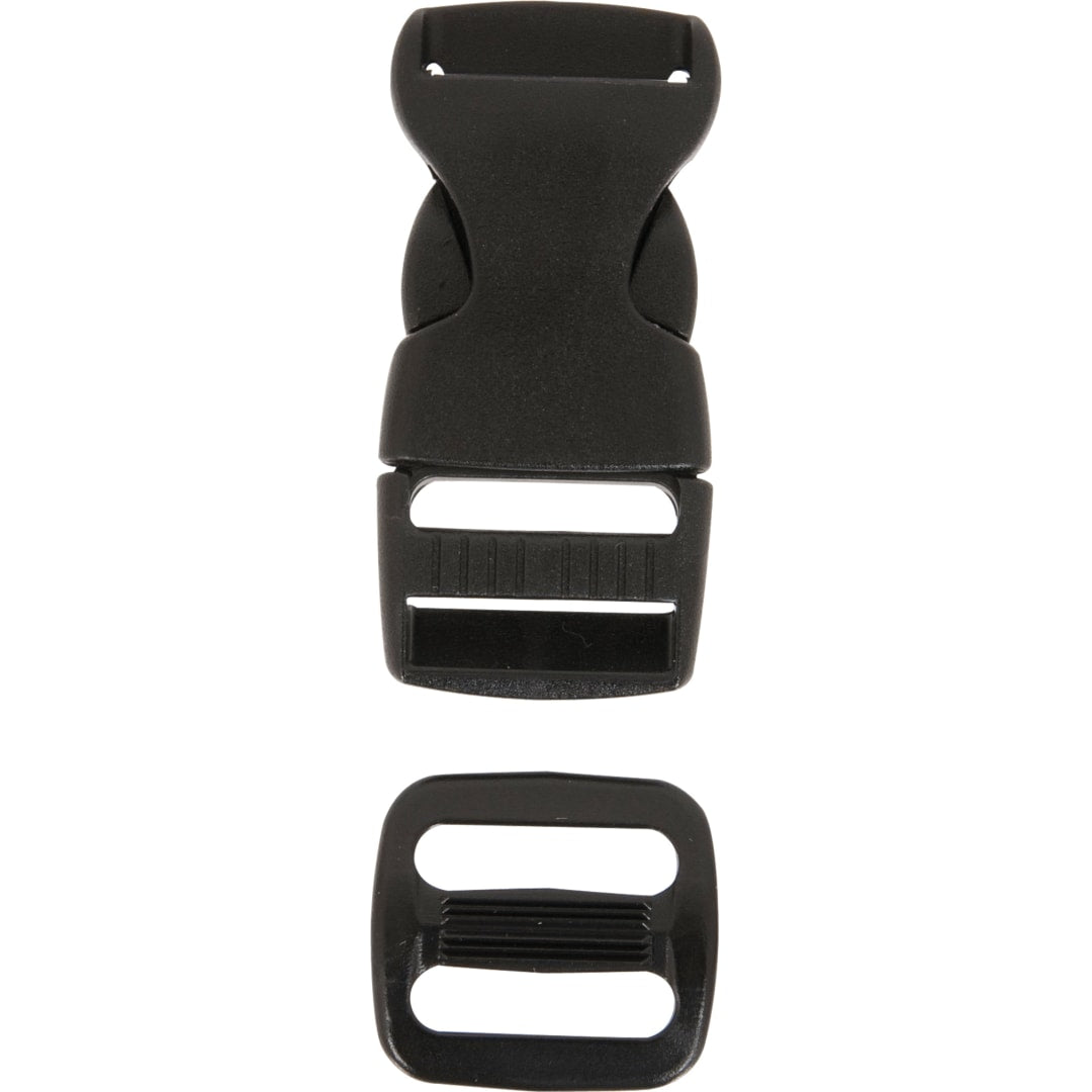 SIDE RELEASE BUCKLE WITH SLIDER