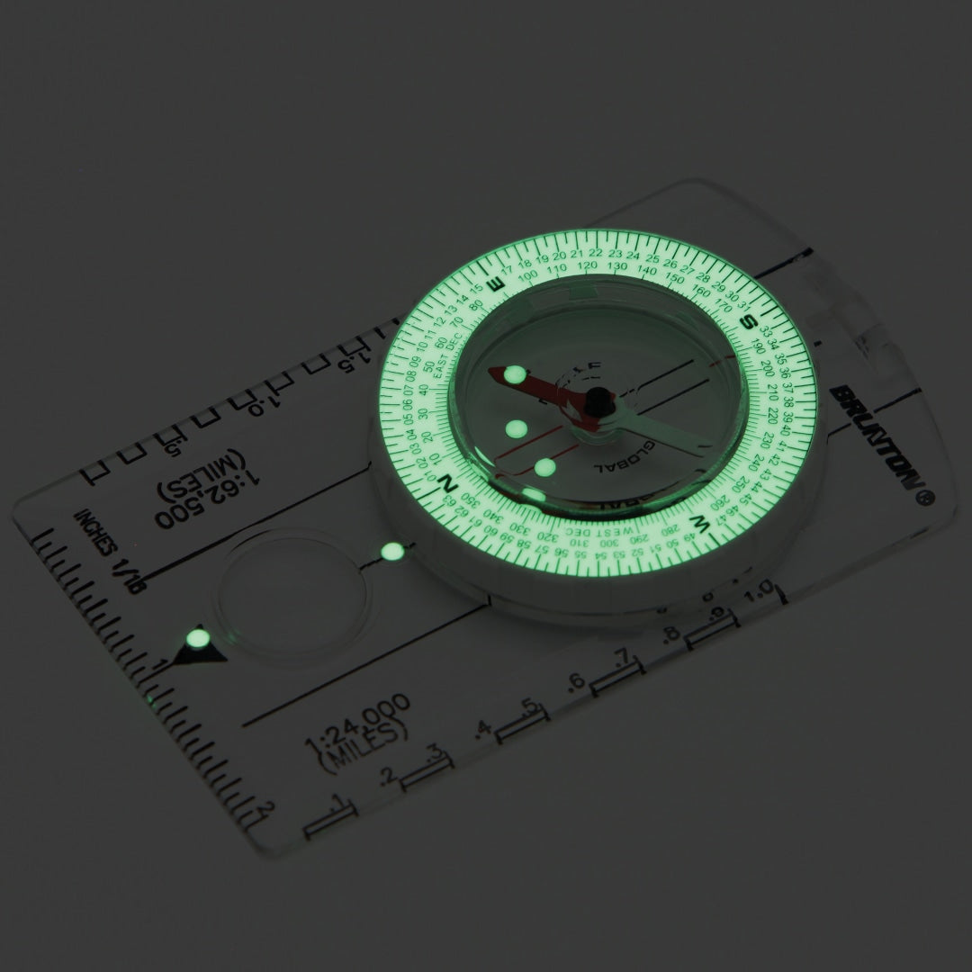 8010 Map Compass - Glow