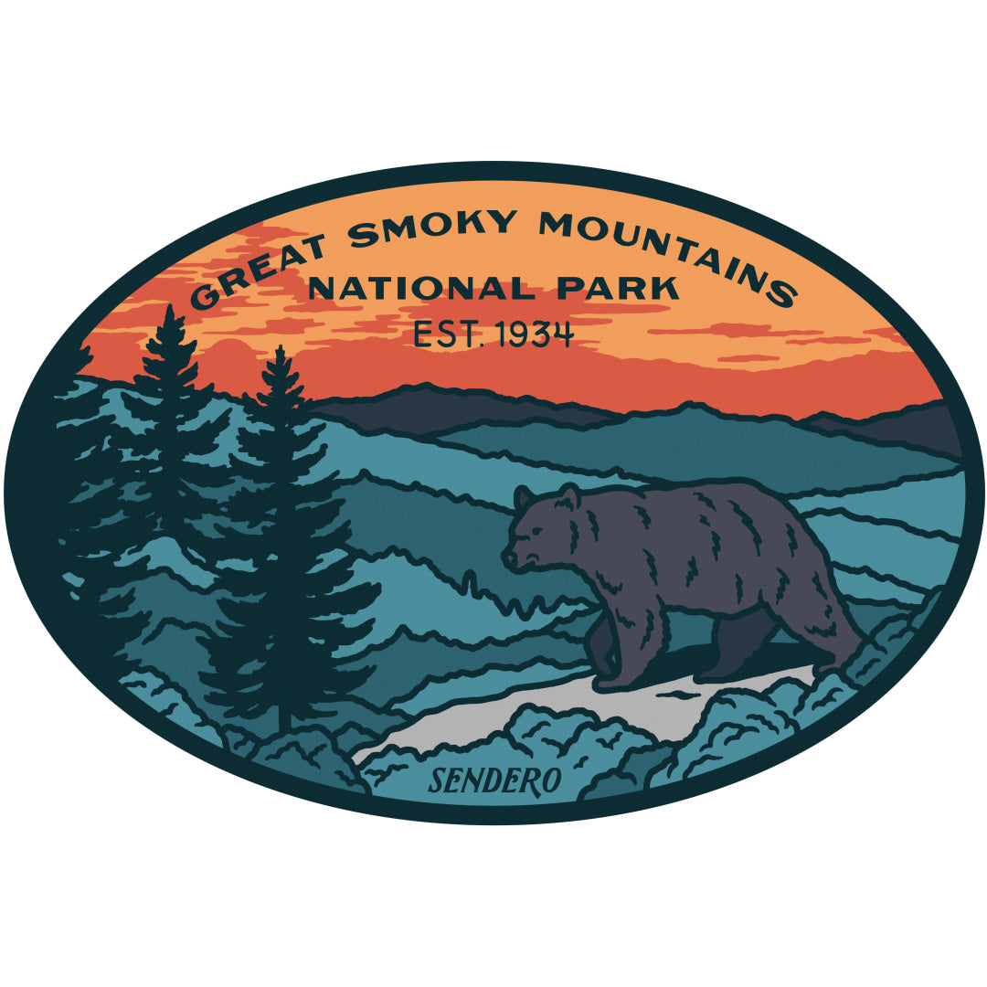 Sendero National Park Stickers