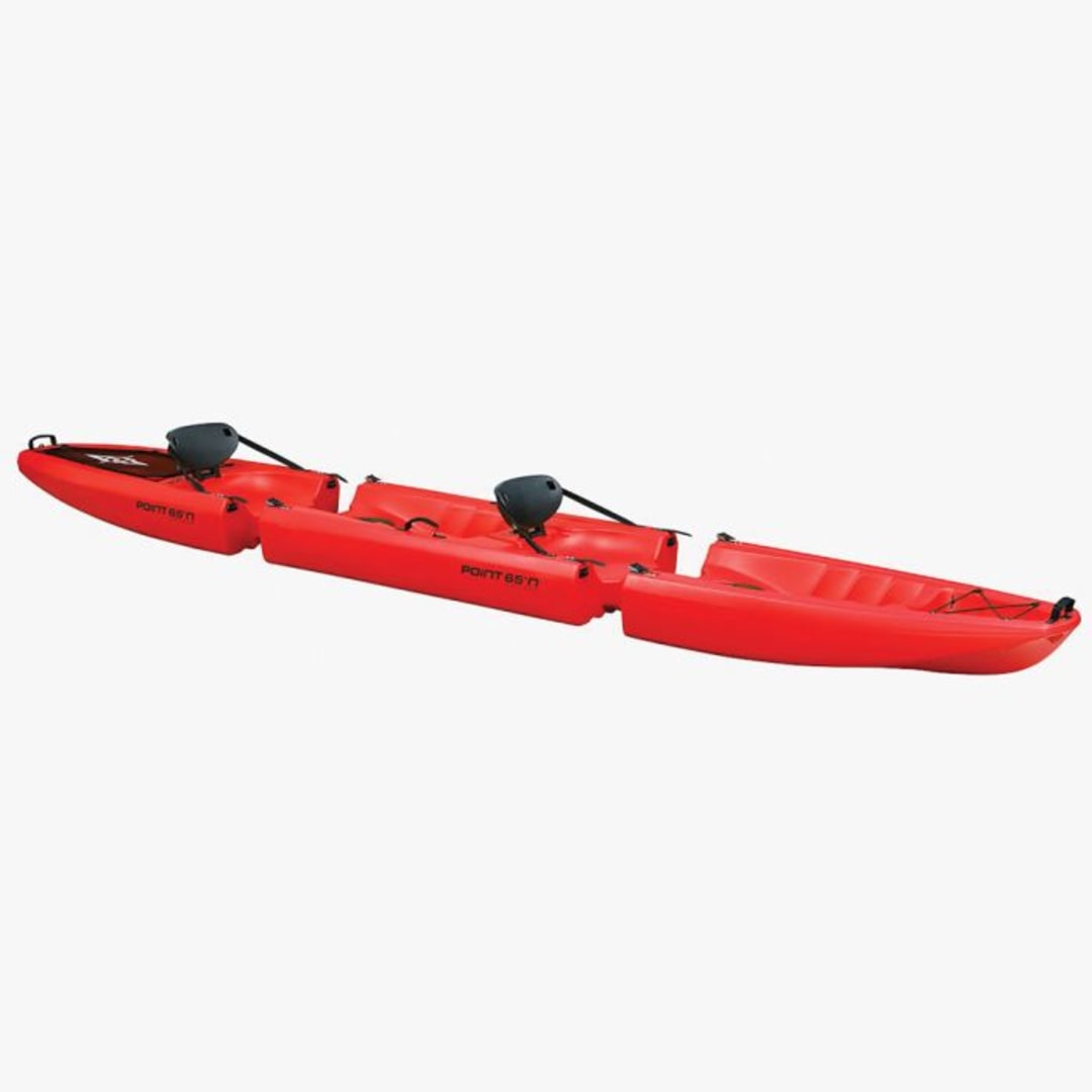 FALCON TANDEM RED WITH 2 PADDLES