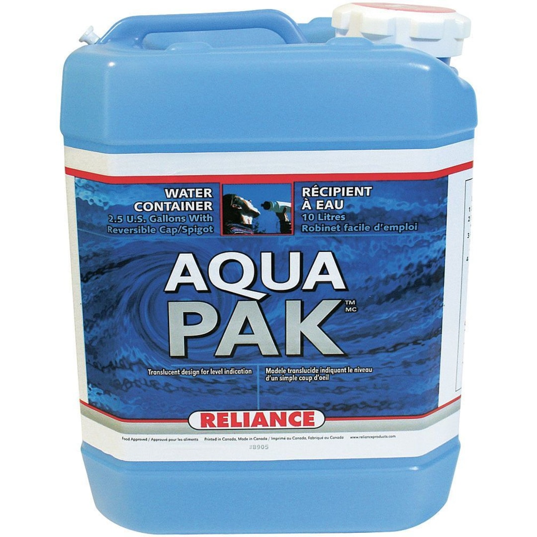 Aqua-Pak 2.5 Gal Red Cap