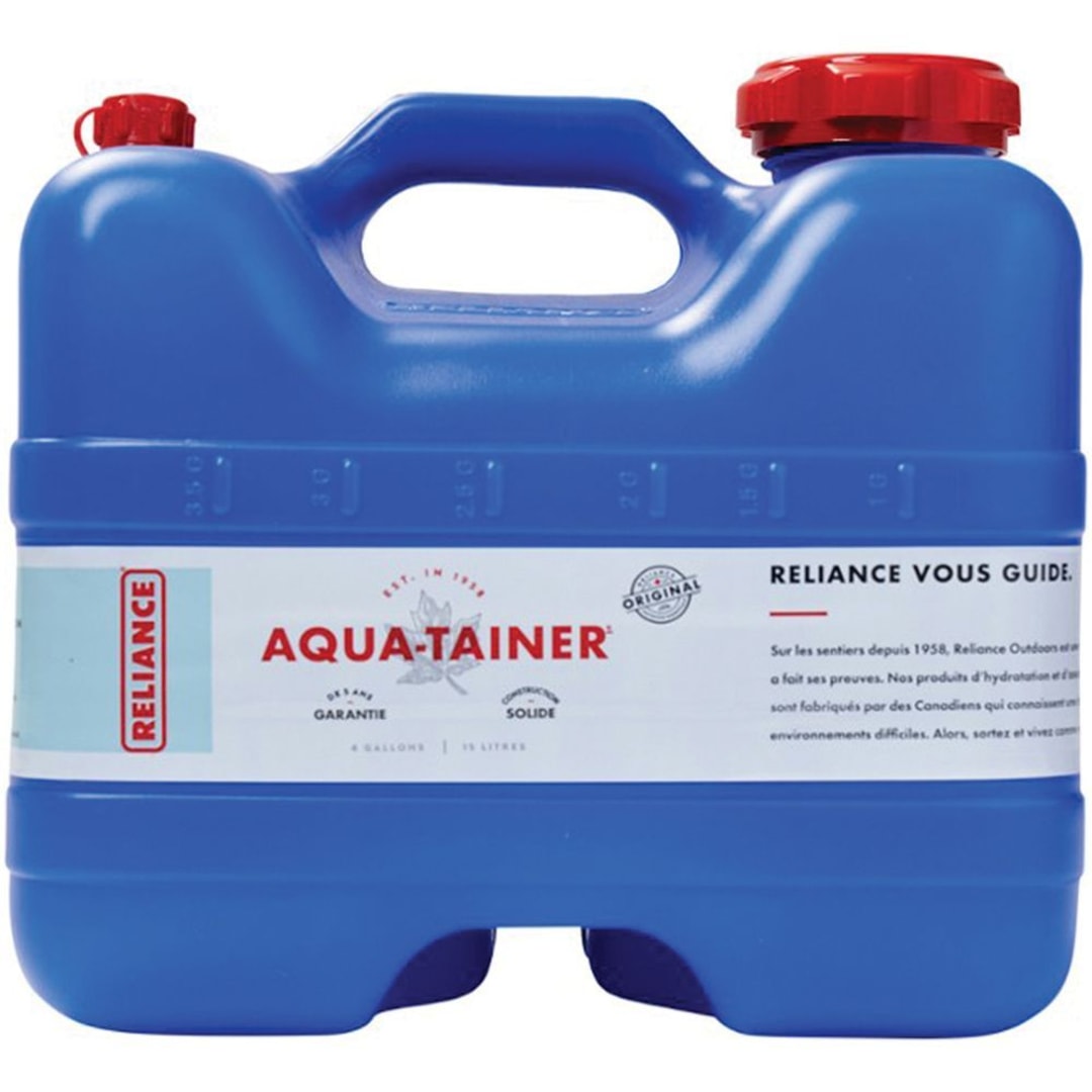 Aqua-Tainer 4 Gallon Red Lid