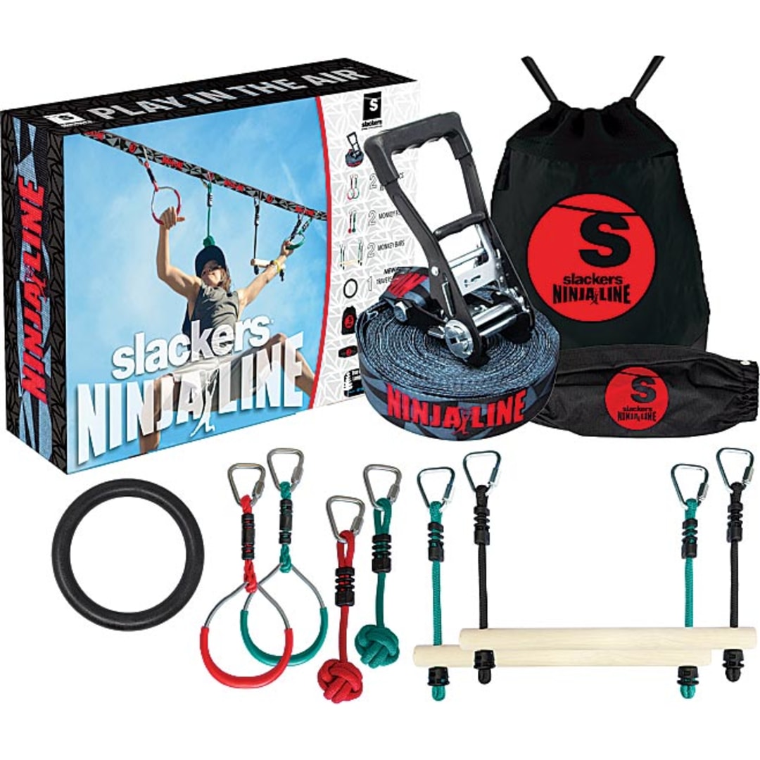 Ninja Line 36' Intro Kit W/ 7 Obstacles