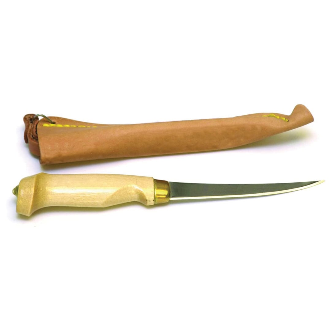 Wood Handle Fillet Knife 6"