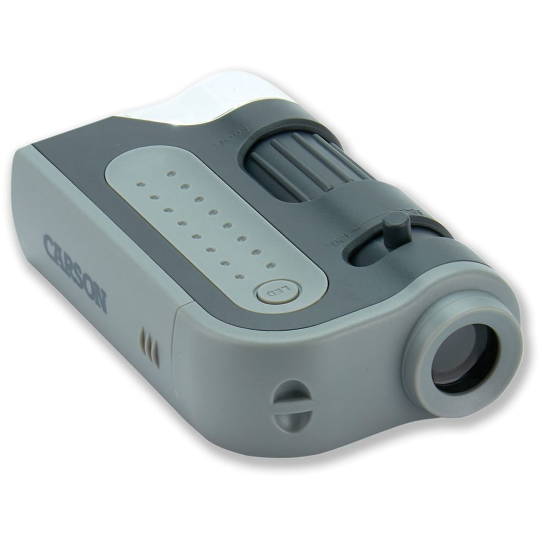 Microbrite Plus 60x-120x LED Lighted Zoom Pocket Microscope