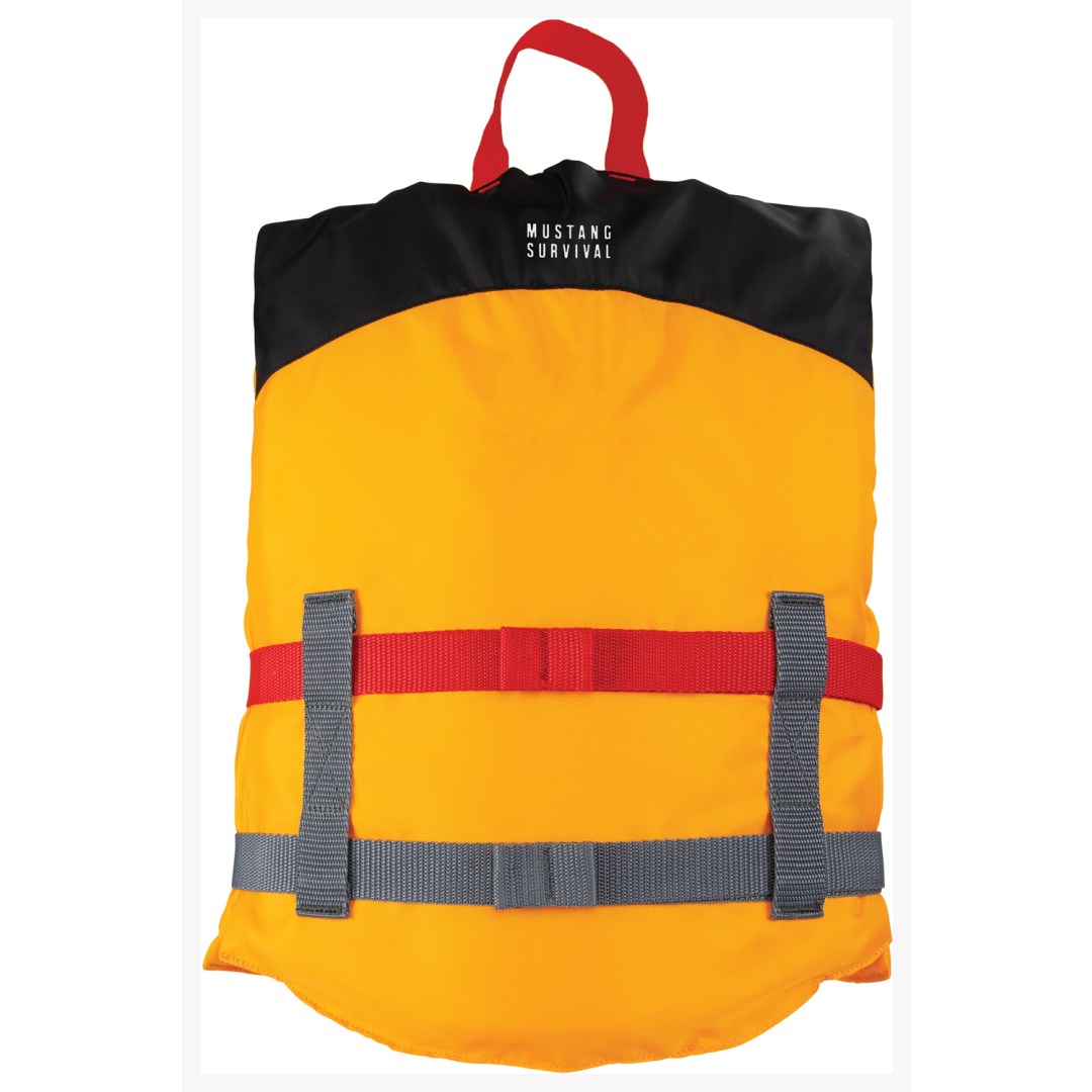 Youth Livery Foam Vest Mango/Black